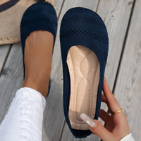 Round-toe Flat Shoes Womens Loafers And Casual Sports Shoes
