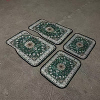 Vintage Bohemian Style Car Floor Mat Carpet
