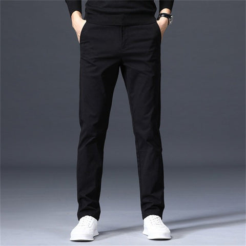 Straight Fit Mens Casual Pants - Best Clothing Deal | Everyday Home Deal