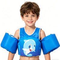 Toddler Swim Vest, Kids Life Jacket Vest, Swim Aid Floats For Swimming Pool, Learn To Swim For 25lbs To 55lbs Toddlers