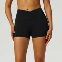 Peach-butt Yoga Shorts High-waisted Butt-lifting For Fitness