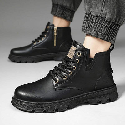Men's Leather Boots - Best Premium Clothing Deal | Everyday Home Deal