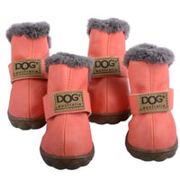 Dog Thick Snow Boots Keep Warm Teddy Autumn And Winter VIP Shoes