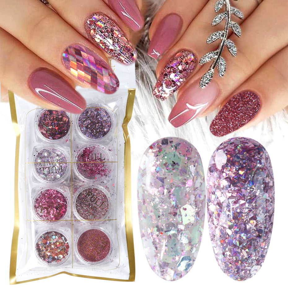 Nail Art Glitter Set - Premium Best Deal | Everyday Home Deal