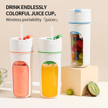 Kitchen Electric Juicer USB Charging Wireless Juices Blender Fruit Orange Mixer Squeezer Machine Ice Crush Cup Food Processor | Everyday Home Deal
