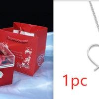 Rotating Soap Flower Rose Gift Box Creative Rotating Rose Jewelry Packaging Box Valentine's Day Gift For Women | Everyday Home Deal