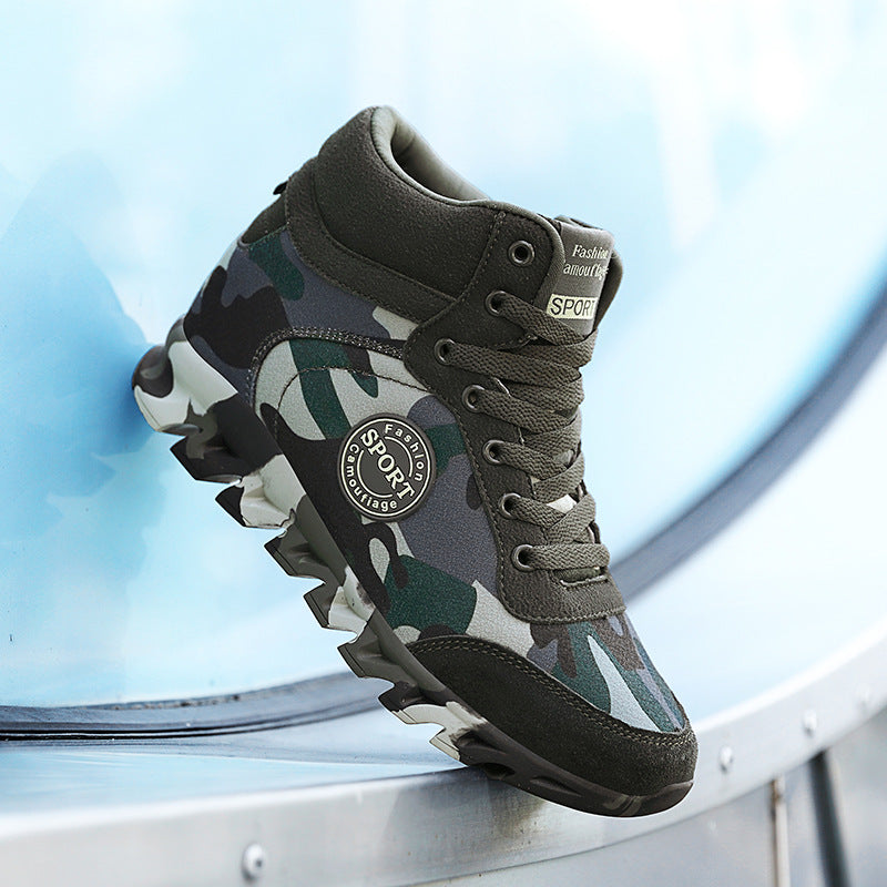 Women's Casual Camouflage Height-Increasing Sneakers — Premium Footwear Deal | Everyday Home Deal