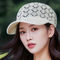Lightweight Hollowed-out Breathable Versatile Cap