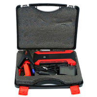 Car Jump Starter Booster 800A Peak 28000mAh 12V Battery Charger Up To 6.0L Gas Or 3.0L Diesel Engine With LCD Screen 4 Modes LED Flashlight