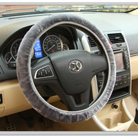 Steering wheel cover