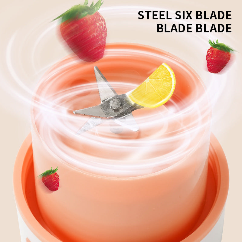Kitchen Electric Juicer USB Charging Wireless Juices Blender Fruit Orange Mixer Squeezer Machine Ice Crush Cup Food Processor | Everyday Home Deal