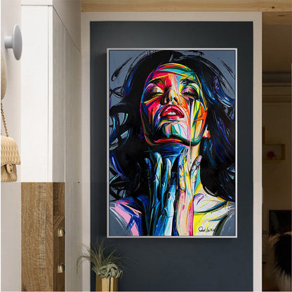 Smokey Girl Painting - Best Home Deal | Everyday Home Deal