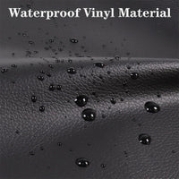50cm137cm Vinyl Marine Fabric Waterproof Leather Material Thick Upholstery Faux Leather Sheets Anti-UV For Car Furniture Sofa Boat Replacement