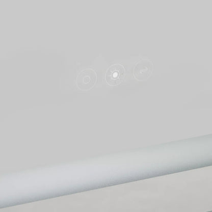 Kleankin LED Lighted Medicine Cabinet with Mirror, Wall-Mounted Plug-In room Organizer with 3 Storage Shelves