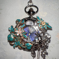 A Customizable Butterfly Gift For A Dazzling New Chinese-style Feather Pocket Watch