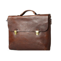 Men's Genuine Leather Handmade Retro Handbag