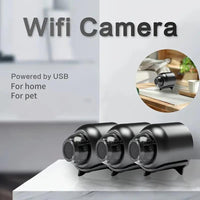 X5 Wireless Home Security Camera, 720P HD, WiFi Support, Magnetic Mount, USB Powered, IndoorOutdoor Universal, Built-in Battery, Magnetic Mount.