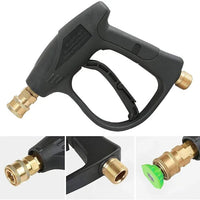 High Pressure Washer Gun 4000 PSI Car Wash Foam Spray Short Wand W