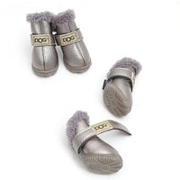 Dog Thick Snow Boots Keep Warm Teddy Autumn And Winter VIP Shoes