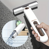 Mini Sponge Mop for Kitchen, Windows, Desk & Car – Portable Self-Squeeze Cleaner
