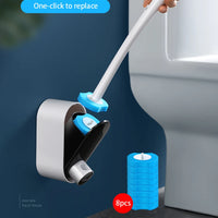 Disposable Toilet Accessory – Brush Without Dead
