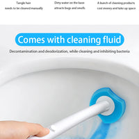 Disposable Toilet Accessory – Brush Without Dead