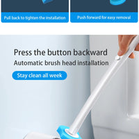 Disposable Toilet Accessory – Brush Without Dead