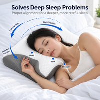 Contour Memory Foam Pillow – Side Back Sleepers