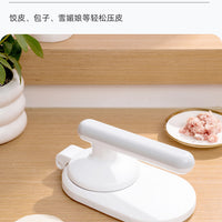 Cake Style Dumpling Mold – Making Green Baozi