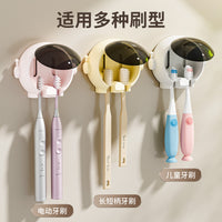Cartoon Toothbrush – Storage Rack Wall-mounted