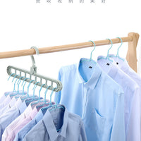 Multifunctional Magic Hanger – Foldable Nine Holes