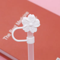 10mm Begonia Flower Reusable Straws – Cap Stanley Water