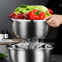 Stainless Steel Basin Drain Basket – Vegetable Household