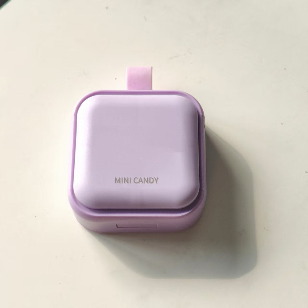 Portable Sealed Pill Storage Box – Compartmentalized Mini Medicine