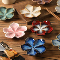 Dish Multi-color Kiln-turned Plate