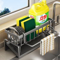 Kitchen Sink Organiser – Drain Rack Faucet