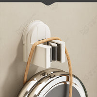 Suction Cup Mop – Holder No-drill Wall-mounted