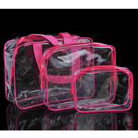 PVC Three-piece Multi-functional Storage Bag – Wash