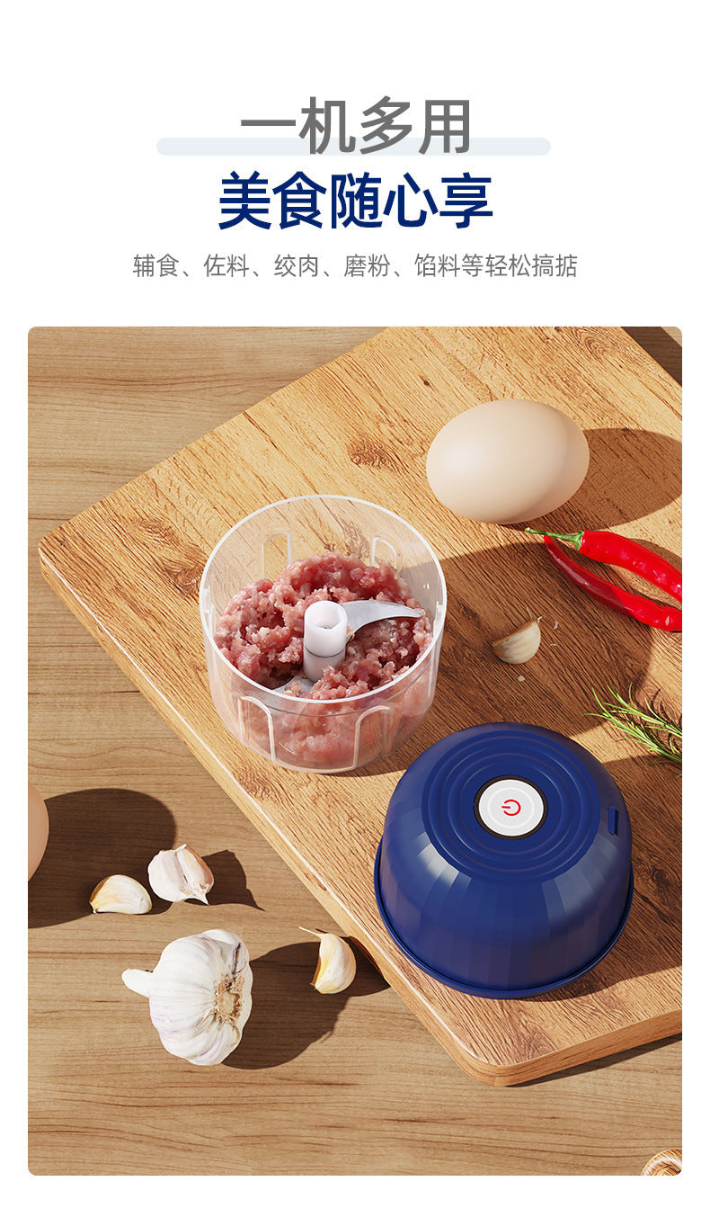 Wireless Electric Garlic Press – Masher