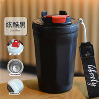 Water Cup Thermos Coffee – Double-layer Car Smart