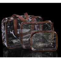 PVC Three-piece Multi-functional Storage Bag – Wash