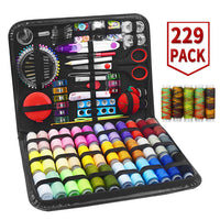 Portable Sewing Kit 226-Piece Set Household Tools Box
