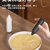 Milk Frother Handheld Coffee Maker – Home Baking Cream