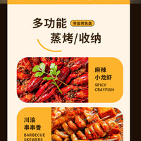 Barbecue Grill Electric Fish Plate