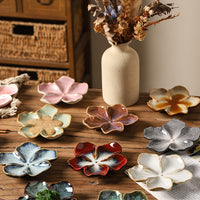 Dish Multi-color Kiln-turned Plate