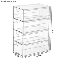 Domeka Transparent Display Stand – Drawer Alloy Car