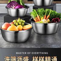 Stainless Steel Basin Drain Basket – Vegetable Household