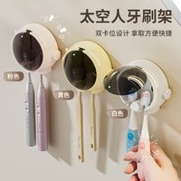 Cartoon Toothbrush – Storage Rack Wall-mounted