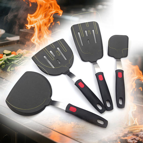 Cooking Utensils Non-stick Pan – Silicone Spatula Teppanyaki