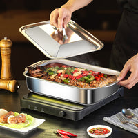 Barbecue Grill Electric Fish Plate